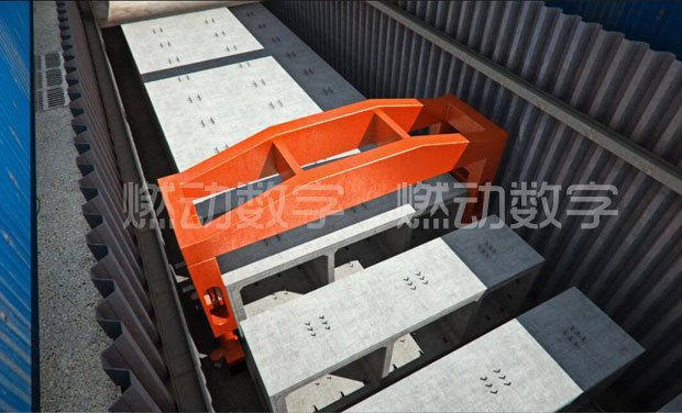 管廊預(yù)制拼裝工程及施工工法三維動(dòng)畫(huà)制作