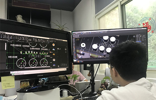 鋼廠含鋅固廢綜合利用工藝流程三維動畫演示制作中